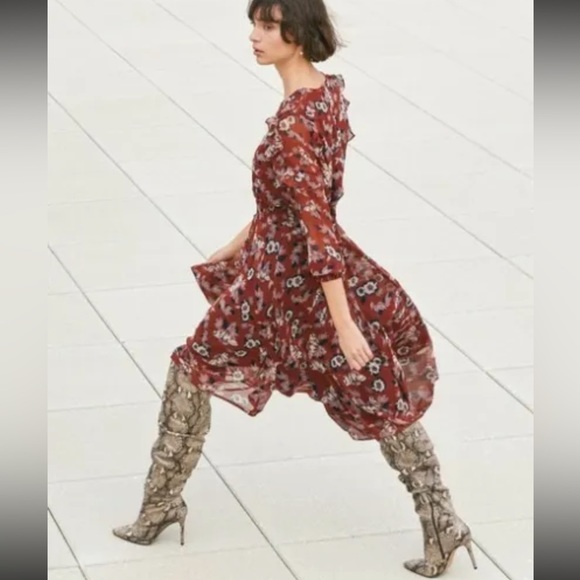 Sam Edelman Dresses & Skirts - Sam Edelman Fanciful Flower Dress SZ 10
